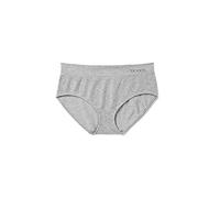 Boody | Women's Midi Briefs | Organic Bamboo Underwear | Seamless Knickers | Light Grey Marl | X-Small | Single