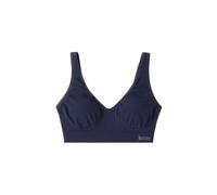 Boody | Women's Shaper Bra | Organic Bamboo Underwear | Seamless Bra | Navy Blue | Large | 2 Pack