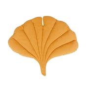 BooeDareno Dog Cooling Leaf Mat Summer Pad Mat For Dogs Cat Blanket Sofa Breathable Pet Dog Bed Washable For Small Medium Large Dogs Car(Yellow 71x62cm)