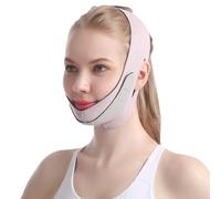 BooeDareno Elastic Face Lifting Belt Sleep Face V Shape Facial Slimming Bandage Shape Lift Reduce Double Chin Face Thin Band Face Strap