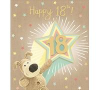 Boofle 18th Birthday Card 18th Birthday Card - Birthday Card for Her - Birthday Card for Him - Cute 18th Birthday Card