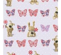 Boofle Bear 2m x 70cm Wrapping Paper, Pink