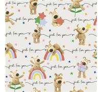 Boofle Bear 2m x 70cm Wrapping Paper, White