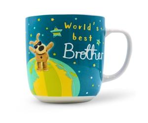 Boofle Best Brother Pawsitively Peak Performance! Mug Gift Idea