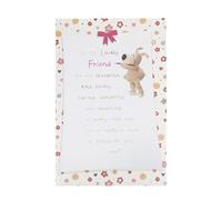 Boofle | Birthday Card for A Lovely Friend | Cute Letter Design