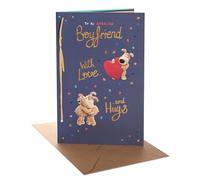 Boofle Birthday Card for Boyfriend - Cute Design