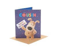 Boofle | Birthday Card for Cousin | Happy Birthday Gifts | Her/Him | Cute Design | With Envelope | 165 x 190 mm