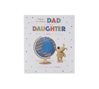 Boofle Birthday Card for Dad from Your Daughter - Cute Design