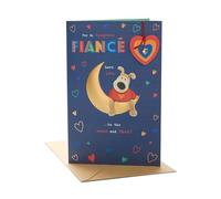 Boofle | Birthday Card for Fiancé | Cute Design | With Envelope