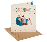 Boofle | Birthday Card for Grandad | Cute Design | With Envelope