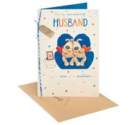 Boofle | Birthday Card for Husband | Cute Design | With Envelope