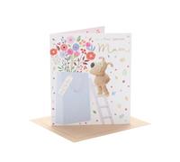 Boofle | Birthday Card for Mum | Cute Design | With Envelope | Happy Birthday Gifts | Greeting Card | Her/Girls/Women | 165 x 190 mm