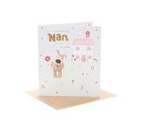 Boofle | Birthday Card for Nan | Cute Design | With Envelope | Happy Birthday Gifts | Greeting Card | Her/Girls/Women | 165 x 190 mm