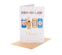 Boofle | Birthday Card for Son-In-Law | Happy Birthday Gifts | Him, Boys, Men | Cute Design | With Envelope | 137mm x 210mm