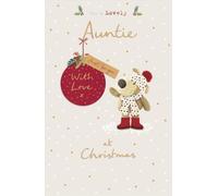 Boofle | Christmas Card for Auntie | Cute Design | Festive Card for Aunties | With Envelope | 137 x 210 mm