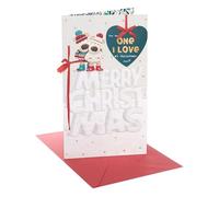 Boofle Christmas Card for The One I Love - Cute Design