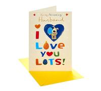 Boofle | Easter Card for Husband | Him, Boys, Men | Cute Design | With Envelope | 14.9 x 22.9 cm
