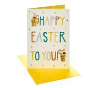 Boofle | Easter Card | Her/Him | Cute Design | With Envelope | 13.7 x 21 cm