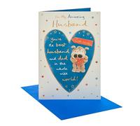 Boofle | Father's Day Card for Husband | Cute Design | With Envelope