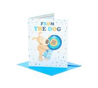 Boofle | Father's Day Card from The Dog | Card for Dad, Grandad, Husband | Him, Boys, Men | Cute Design | With Envelope | 159x184 mm