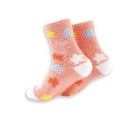 Boofle Fluffy Adult Socks With Non-Slip Sole - Snuggly Toes