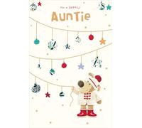 Boofle for A Lovely Auntie Cute Christmas Greeting Card 771137