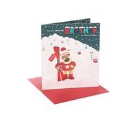Boofle For An Amazing Brother Cute Christmas Greeting Card