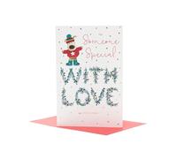 Boofle For Someone Special Festive Hugs Await Cute Christmas Greeting Card