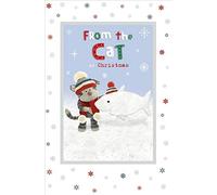 Boofle From The Cat Purr-fect! At Christmas Greeting Card Cute Xmas Cards
