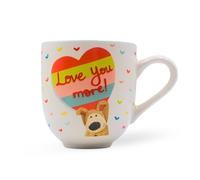 Boofle Love You More Love in Technicolor Mug Gift Idea