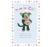 Boofle Mother's Day Card From The Cat Cute Flittered Greeting Cards