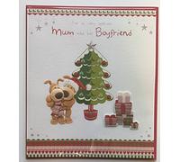 Boofle Mum & Boyfriend Christmas Card
