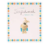Boofle Stepdad Father's Day Card - to a Great Stepdad on Father's Day