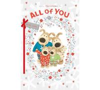 Boofle To All Of You Christmas Card - Christmas Cards Festive Design, Heartfelt Message, Elegant, Eco-Friendly, Charming, Keepsake, Family Greetings, For The Whole Family, Relations