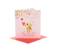 Boofle Valentine's Day Card for Daughter - Cute Design
