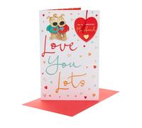Boofle | Valentine's Day Card for Husband | Cute Design | With Envelope | I Love You Presents | Greeting Card | Him/Boys/Men | 16.5cm x 25.4cm