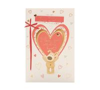 Boofle | Valentine's Day Card for The One I Love | I Love You Presents | Her/Him | Cute Design | With Envelope | 16.5 x 25.4cm