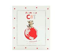 Boofle | Valentine's Day Card From The Cat | Cat on Top of the World Design | I Love You Presents | Greeting Card | Her/Him | With Envelope | 159 x 184 mm