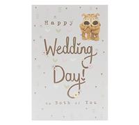 Boofle Wedding Day Card for Friends/Family/Happy Couple - Cute Design