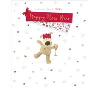 Boofle Wishing You A Very Happy New Year Christmas Greeting Card Cute Xmas Cards 742512