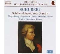 Boog:Odinius:Eisenlohr - SCHUBERT: Lied Edition 18 - Schiller, Vols. 3 and 4