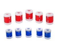 Booge 10 Pcs 2 Sizes Plastic Knit Counter Knitting Crochet Stitch Marker Row Counter for Recording The Number of Weaving Rows - 5 Large and 5 Small