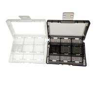 Booge 2 Pcs Game Card Case 24-in-1 Game Storage Case for Nintendo Switch OLED Card TF Memory Card