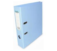 Booghe A4 Lever Arch File with Protector - Single, 4 or 10 Pack - Sky Blue, Pink, Lavender, Aqua - Heavy Duty Office Filing & School Binders (1, Sky Blue)