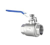 BOOGHIGC 201 stainless steel ball valve inner wire full bore 4/6 water distribution switch(1/2 inch)