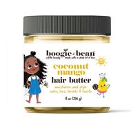 Boogie and Bean Hair Cream or Ointment for Thick and Curly Hair for Children with Crazy Curls, Curls, Kinks and Braids, Made from Natural Oils such as Coconut Butter and Mango for Neg Hair