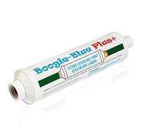 Boogie Blue Plus Garden Hose Water Filter for RV and Outdoor use - Removes Chlorine, Chloramines, VOCs, Pesticides/Herbicides Boogie Blue Plus High Capacity Filter - The Organic Gardener's Choice