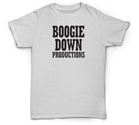 Boogie Down Productions Men T Shirt KRS One Rock BDP Rap Hip Hop, BDP, Tribe Called Size XXL Grey