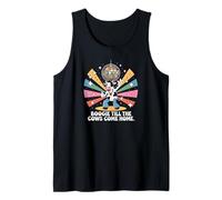 Boogie Till the Cows Come Home Retro Disco Cow Funny Tank Top