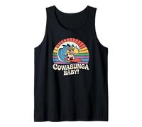 Boogie Till the Cows Come Home Retro Disco Cow Funny Tank Top